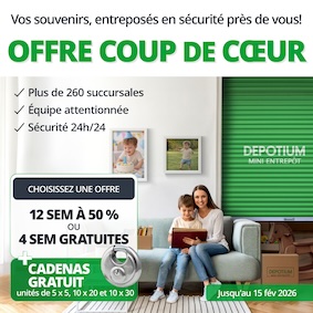 Depotium Mini Entrepôt - Saint-Eustasche Promotion