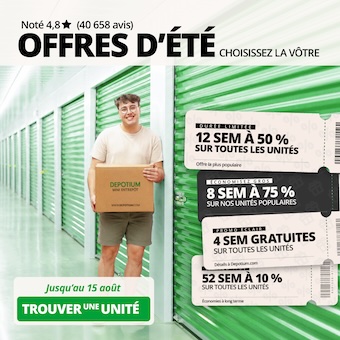 Depotium Mini Entrepôt - Saint-Eustasche Promotion